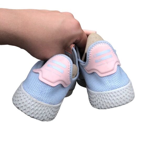 RARE 2018 Adidas X Pharrell Tennis Hu Aero Blue 6.5W - Picture 8 of 14